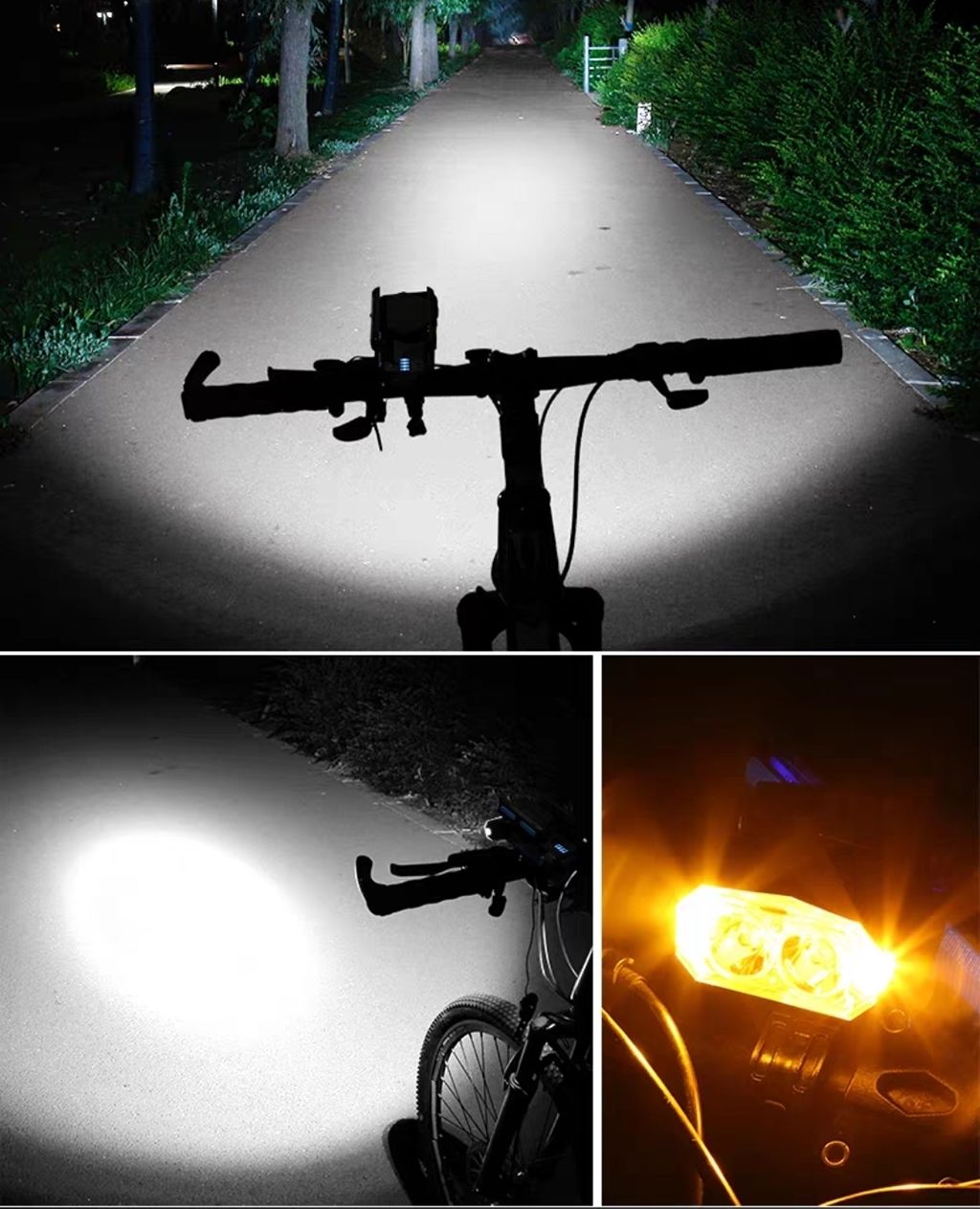 山地自行车前灯图片
