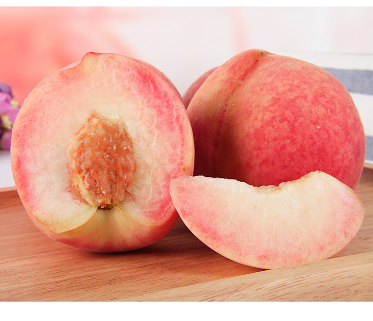 鲜木福建古田白凤水蜜桃甜桃大桃子脆桃当季孕妇新鲜水果现摘整箱510