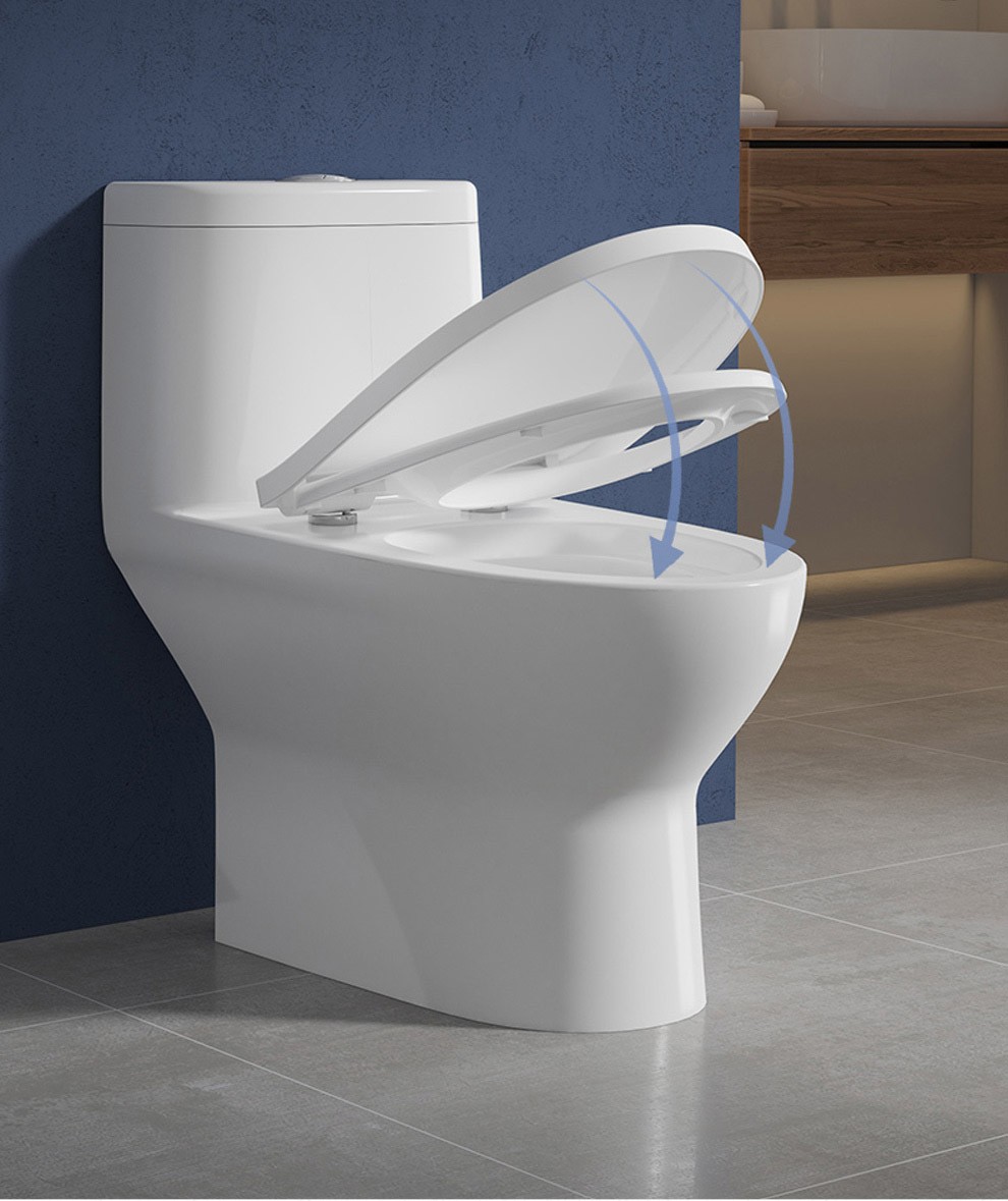 【箭牌(arrow)坐便器ae1126h】 (arrow) 箭牌卫浴墙排马桶直冲式节水