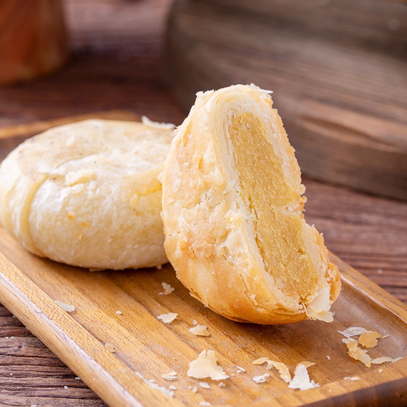 旗山矿月饼 旗山矿 花香月韵640g中秋月饼礼盒 五仁板栗奶黄苏式中式