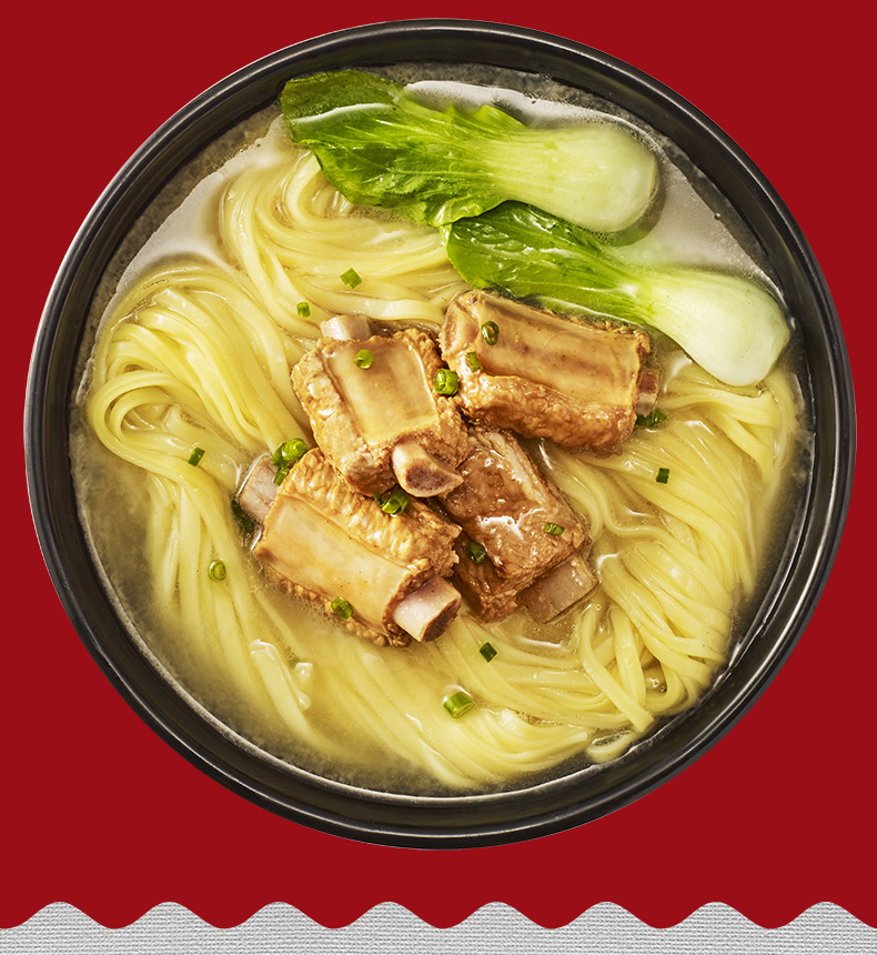 (厂家直营店)今麦郎 非油炸方便面 老范家速食面馆面原汁猪骨面12桶