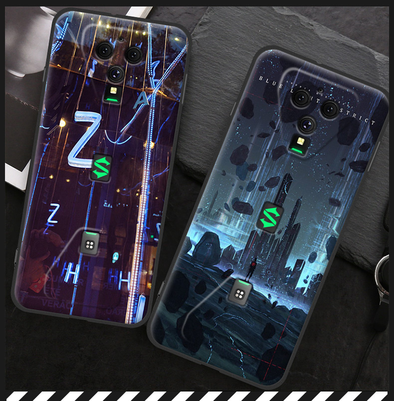 小米黑鲨3pro手机壳潮男黑鲨游戏手机3硅胶软壳黑鲨3代磨砂套个性精孔