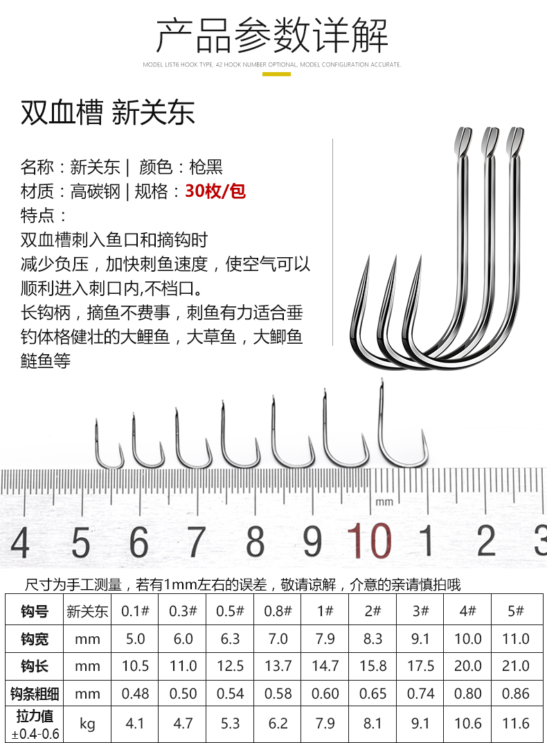 新关东2号钩钓多大鱼图片