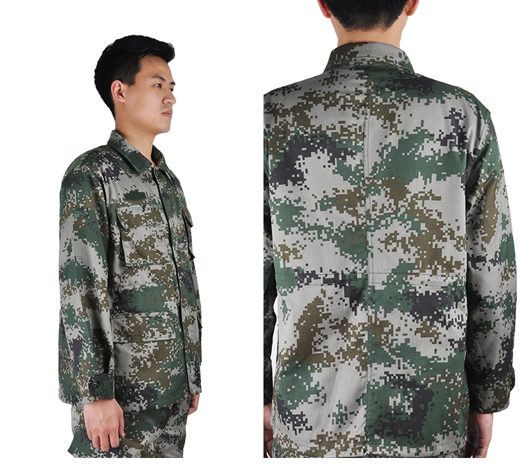 叢林迷彩服套裝男軍工正品作訓服夏季林地07新式陸軍部隊軍訓服女