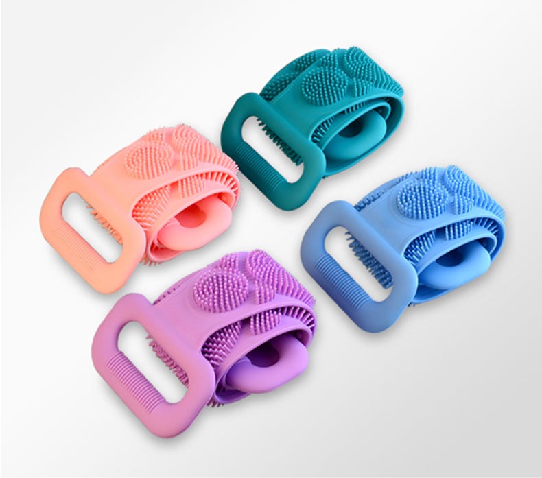 苏宁臻选搓澡神器硅胶搓澡巾男女搓背神器洗澡巾拉背条神器沐浴按摩