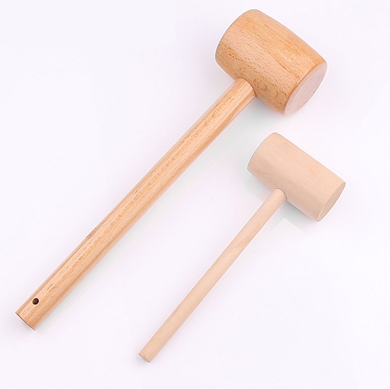 定做晟玺小木槌木锤diy安装锤木榔头拍卖锤木头锤子木柄锤天然榉木锤