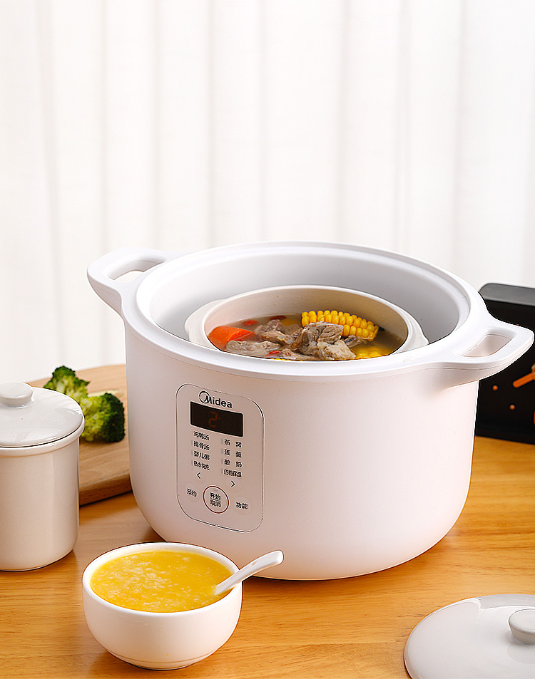 美的(midea)电炖锅/电炖盅md-dz16e102 美的(midea)电炖盅电炖锅md-dz