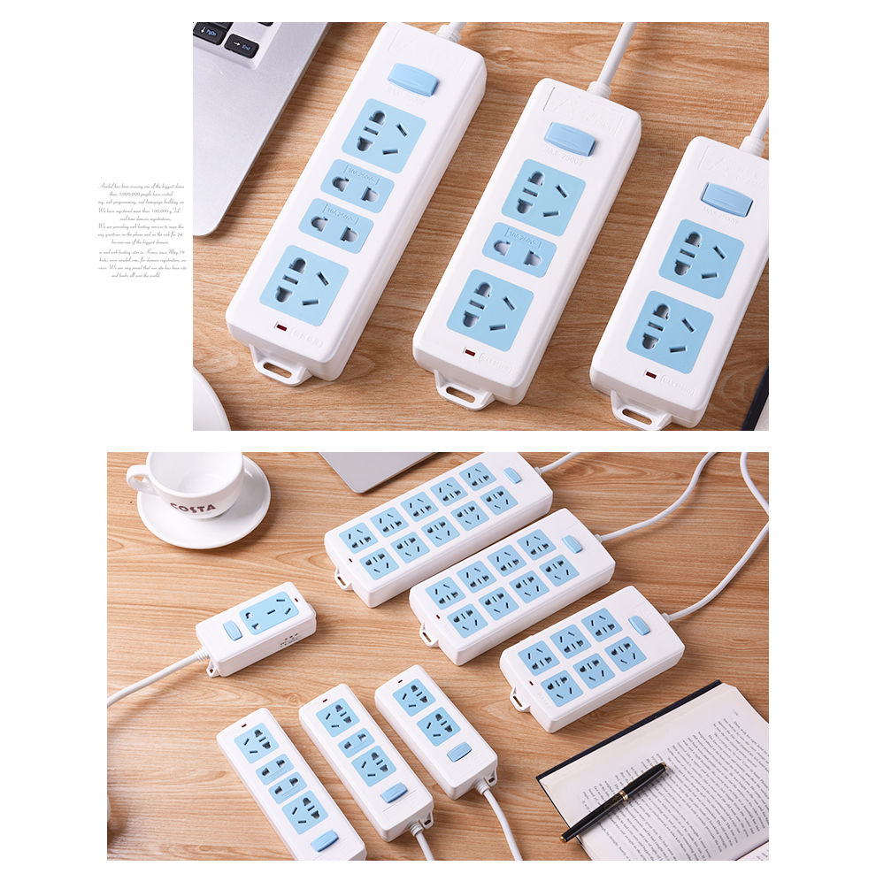 艺嘉赫缝纫/针织用品 3插位1米 慈慈插座板带线usb插排排插线板电线板