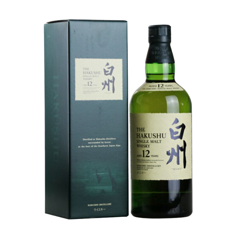 白州(HAKUSHU)洋酒HAKUSHU/白州18年日本原装进口威士忌700ml/瓶【价格 