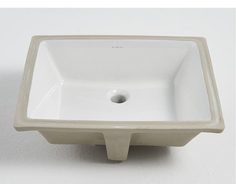 科勒旗下品牌karat卡丽卫浴台盆椭圆形台下洗脸盆洗手盆洗面盆洗手池