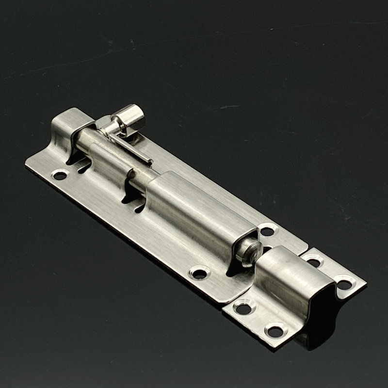 不锈钢木门明装插销门扣门栓大门防盗加厚插销 4寸6寸8寸10寸12寸