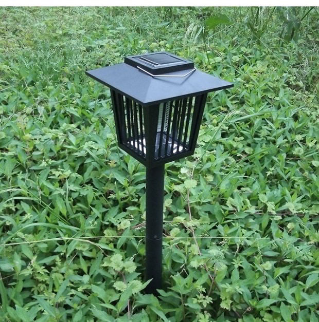 太阳能方形灭蚊灯草坪花园果园农场庭院吸蚊驱蚊灯防虫灯捕蚊神器单个