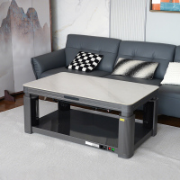 富炬升降电暖茶几电暖炉长方形电暖桌烤火桌子家用电取暖桌电炉子 佳美M2隐形电磁炉138*80