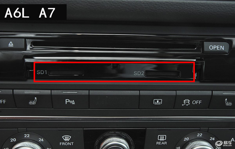 上新奥迪车载sd卡带歌曲音乐卡a3a4la6lq3q5lq7奥迪sd卡32g内存送2200