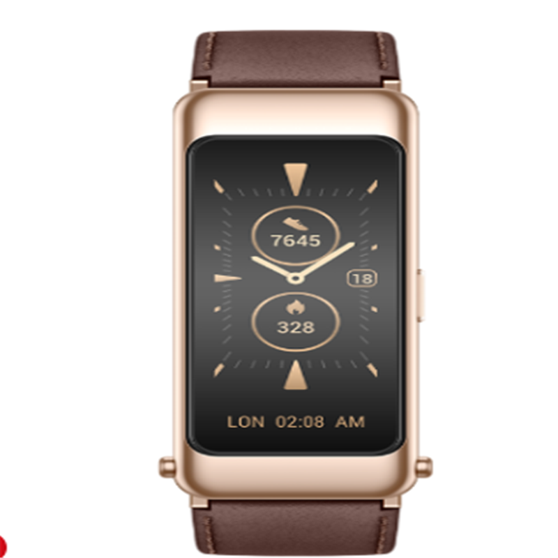 华为手环b6时尚版摩卡棕智能通话手环3d弧面触控彩屏单个价