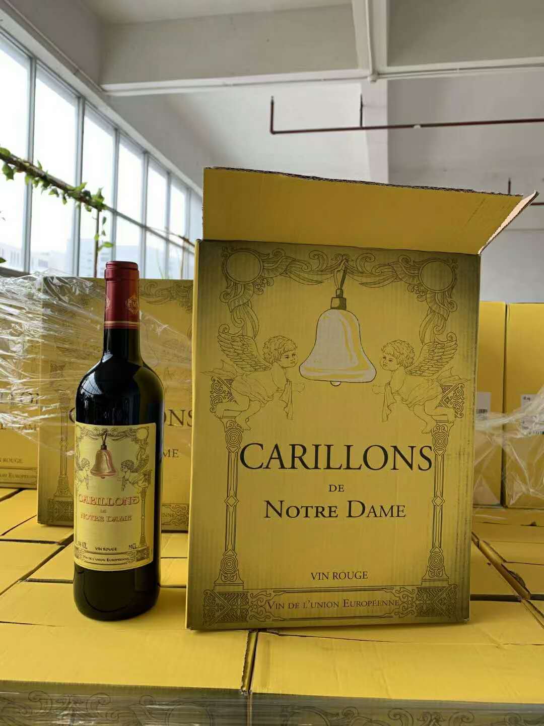 德damienclarence科乐曼金铃铛干红葡萄酒750ml红酒13volvce级别x6支