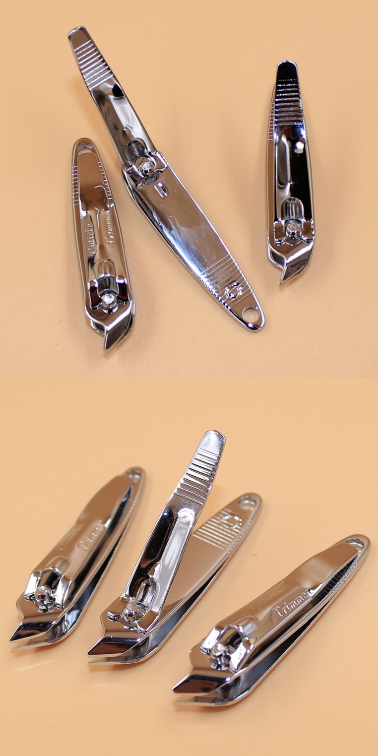 10个装剪指甲刀指甲钳单个装成人家用中小号斜口指甲剪刀女指夹剪 你