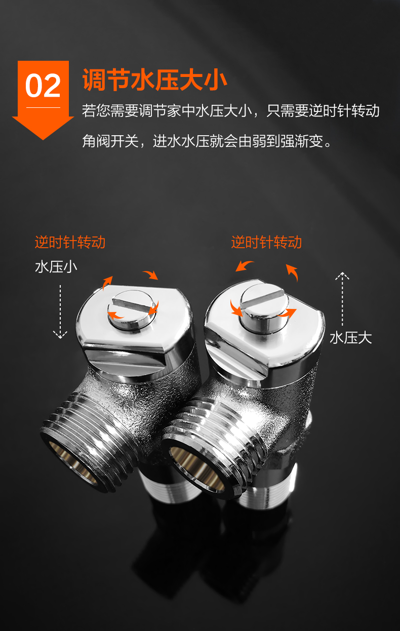 东陶(toto)角阀 toto三角阀tln01101g全铜热水器冷热水坐便器水龙头4