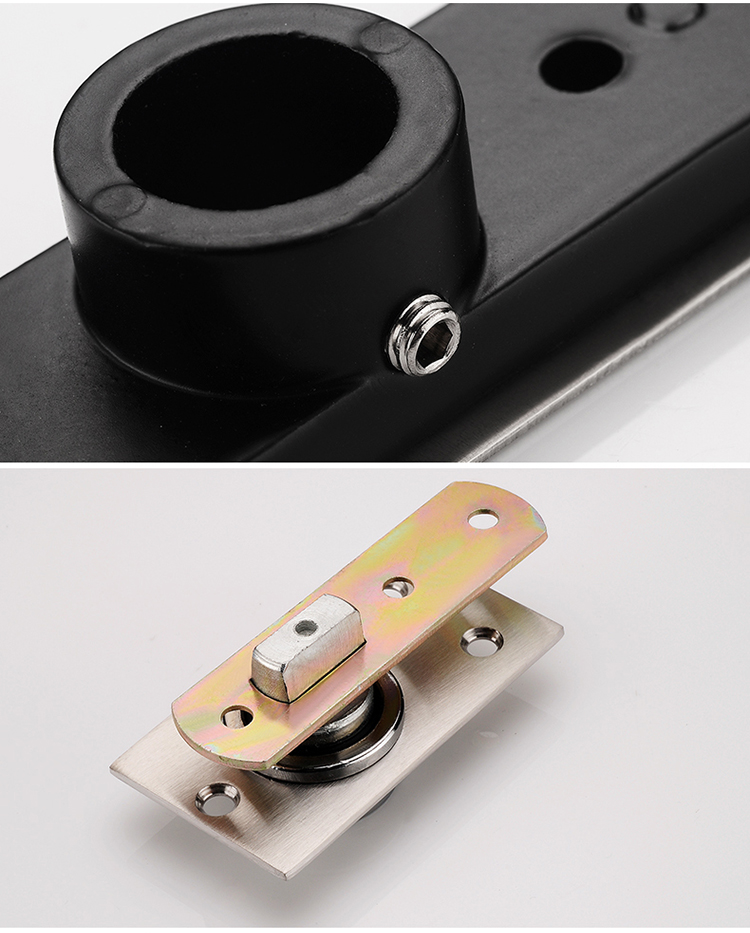 jing ping门转轴合页360度旋转轴不锈钢木门上下铰链门轴隐形暗藏天地