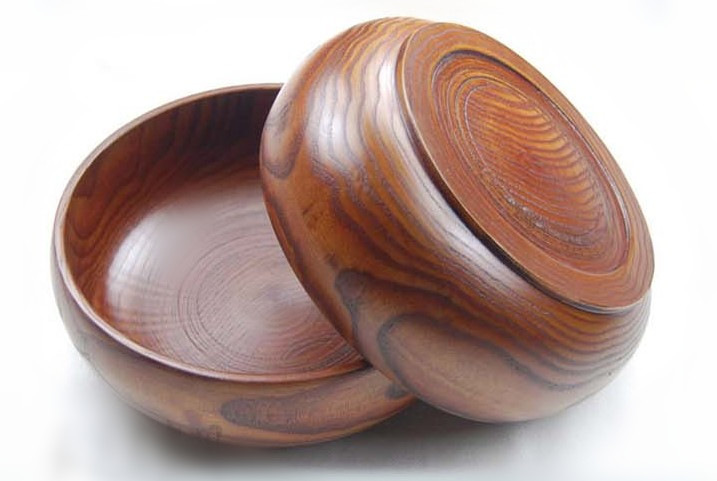 实木碗木钵盂木碗桌上零食垃圾盆大面碗大号钵盂木碗木碗大号