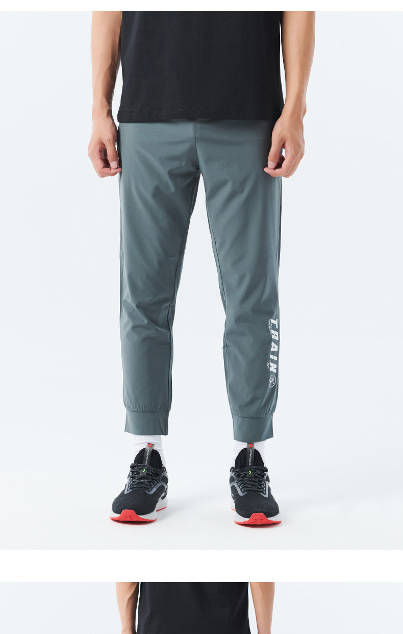 361运动裤男2020夏新款潮流运动九分裤舒适常规休闲男裤