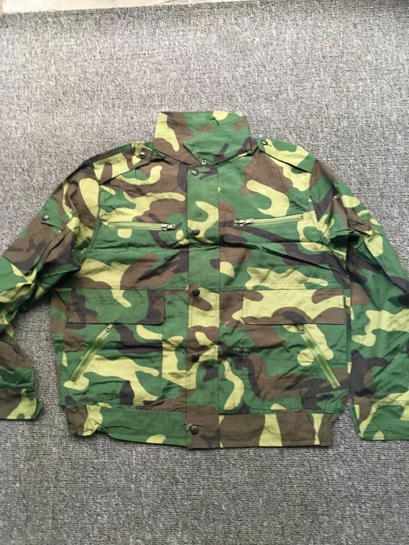 尤克达蒂正品军工定制87式迷彩服老87款粘兜迷彩服夏作训服装棉涤工作