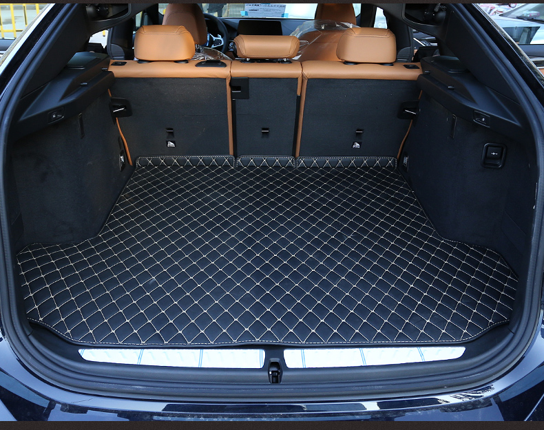 1820款宝马6系gt后备箱垫全包围3d立体尾箱垫改装630i640i黑色全包尾