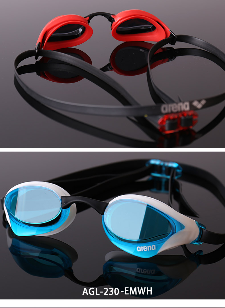 arena阿瑞娜泳镜镀膜 男女士高清防水防雾游泳专业进口竞技游泳镜