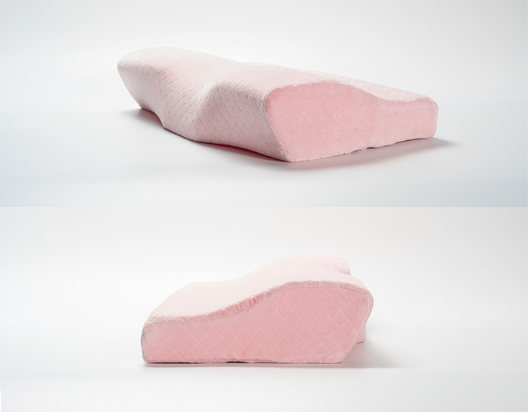 枕头慢回弹记忆棉蝶形枕颈椎护颈枕睡觉枕芯单成人枕定制