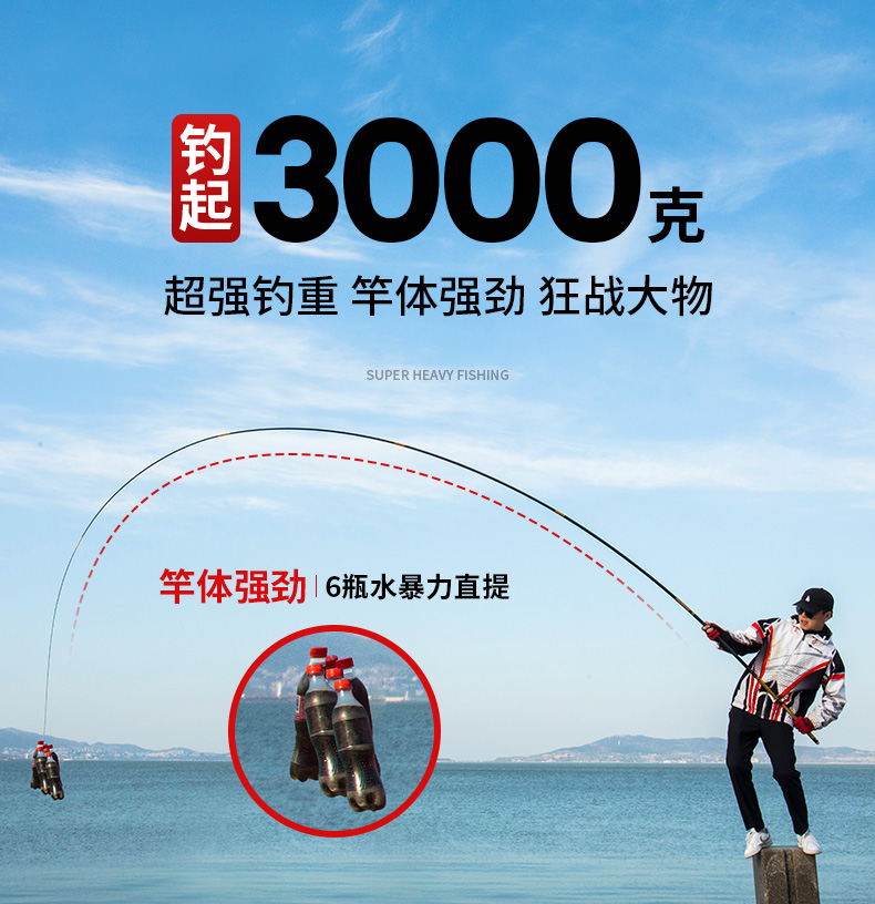 2021光威鱼竿竹山大物鲤超轻硬28调台钓手竿钓鱼竿旗舰店官方