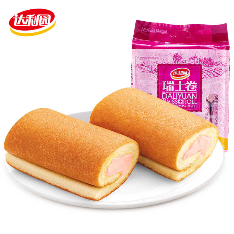 达利园瑞士卷240g零食网红糕点心宿舍早餐食品