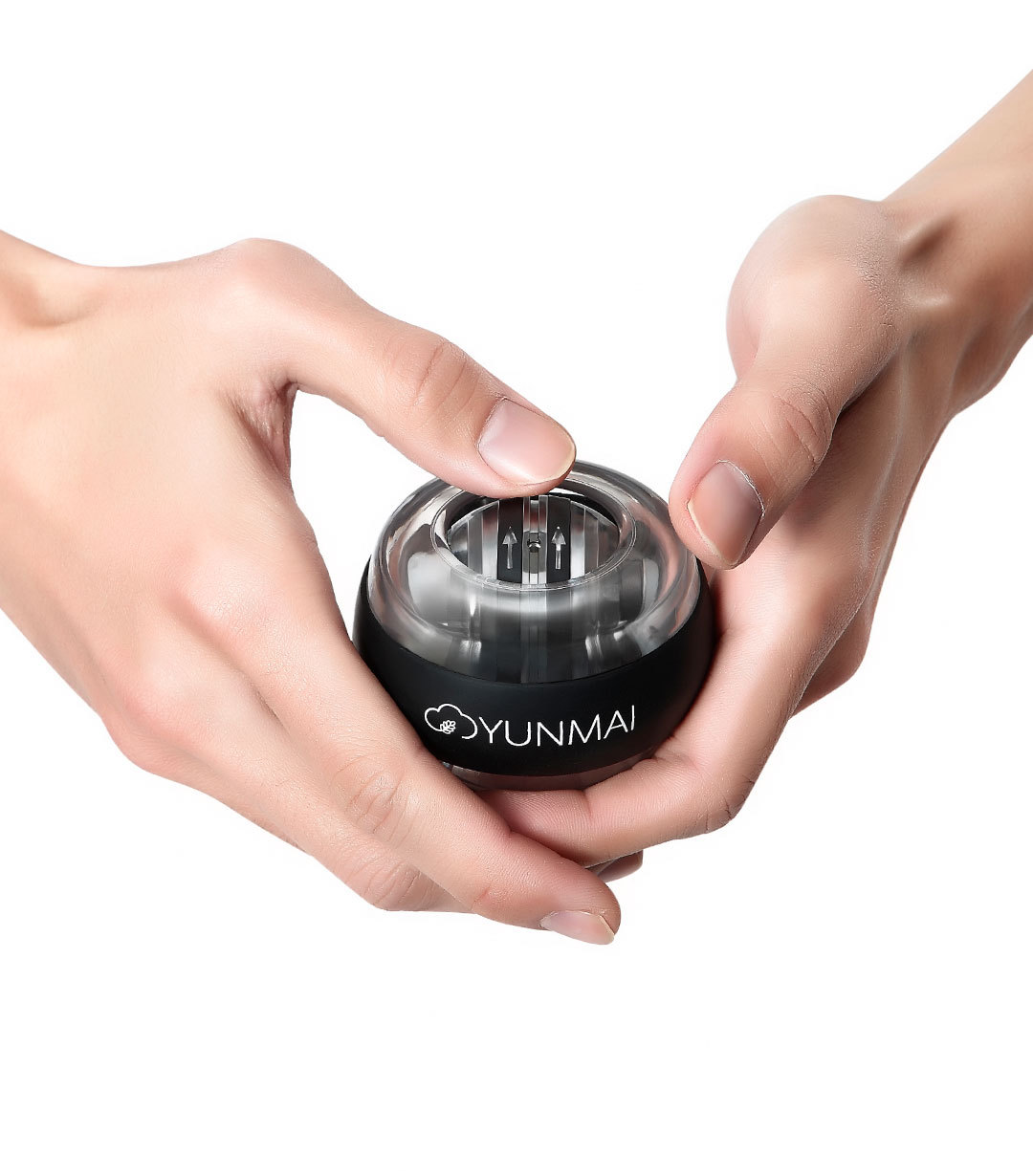 男式腕力球超级陀螺锻炼手腕握力小臂训练器保健球黑色送球包手绳