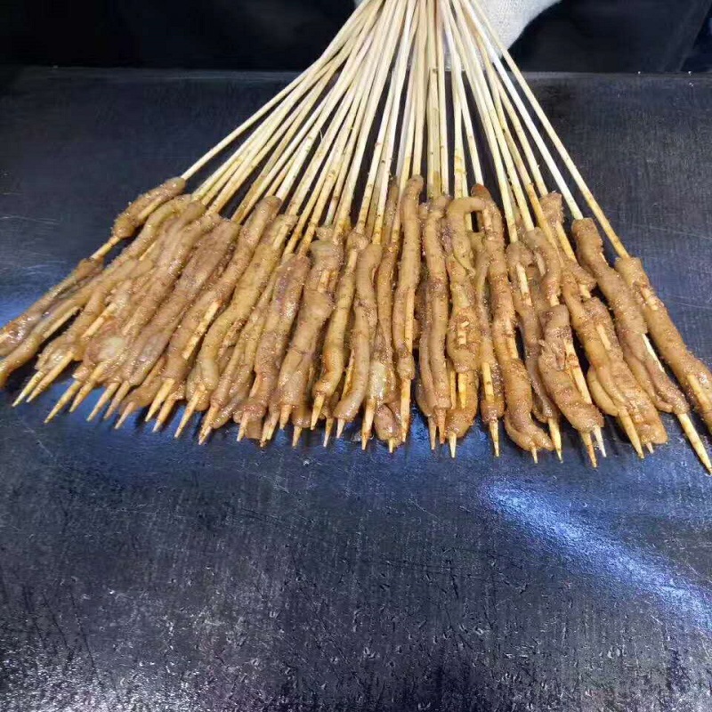 有检疫证铁板鸭肠10把30串小串烧烤串新鲜串串香食材手把串生鲜调理