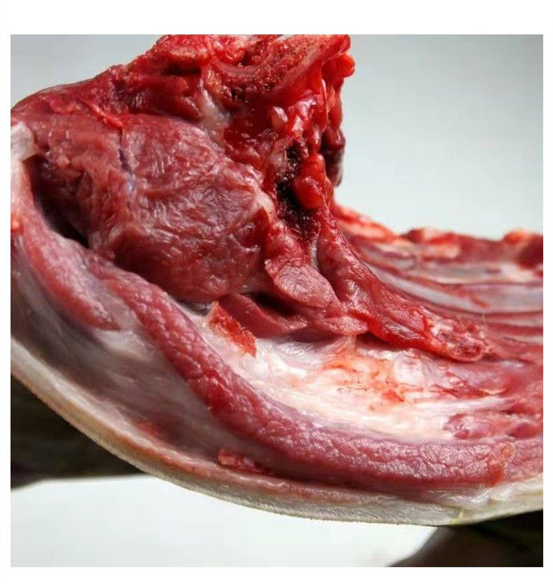 清真新鲜带皮山羊排 带皮羊肉羊肋排羊排肉 草地山羊排(非育肥) 3斤瘦