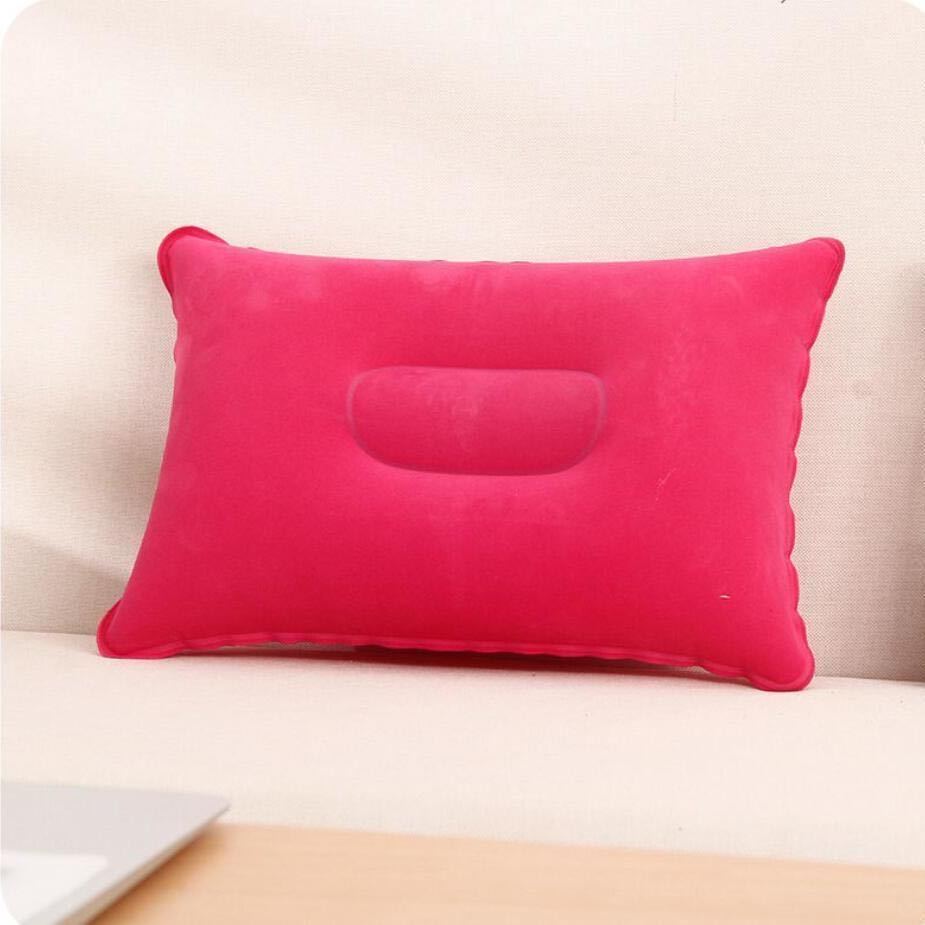 便携式充气枕头吹气抱枕旅行抱枕可注水枕头成人户外枕清凉午睡枕