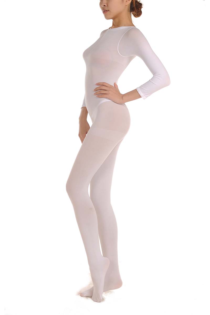 卓思哲(zhuosizhe)袜子 紧身连体丝袜肤色舞蹈打底衣性感天连身袜全身