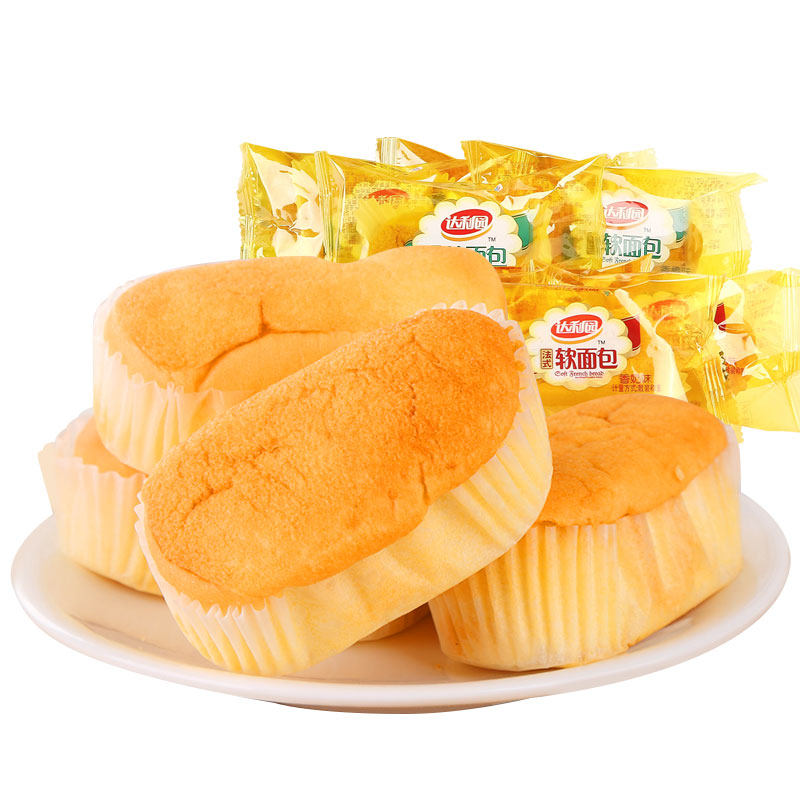 达利园软面包营养早餐食品手撕法式小蛋糕整箱好吃的休闲零食糕点