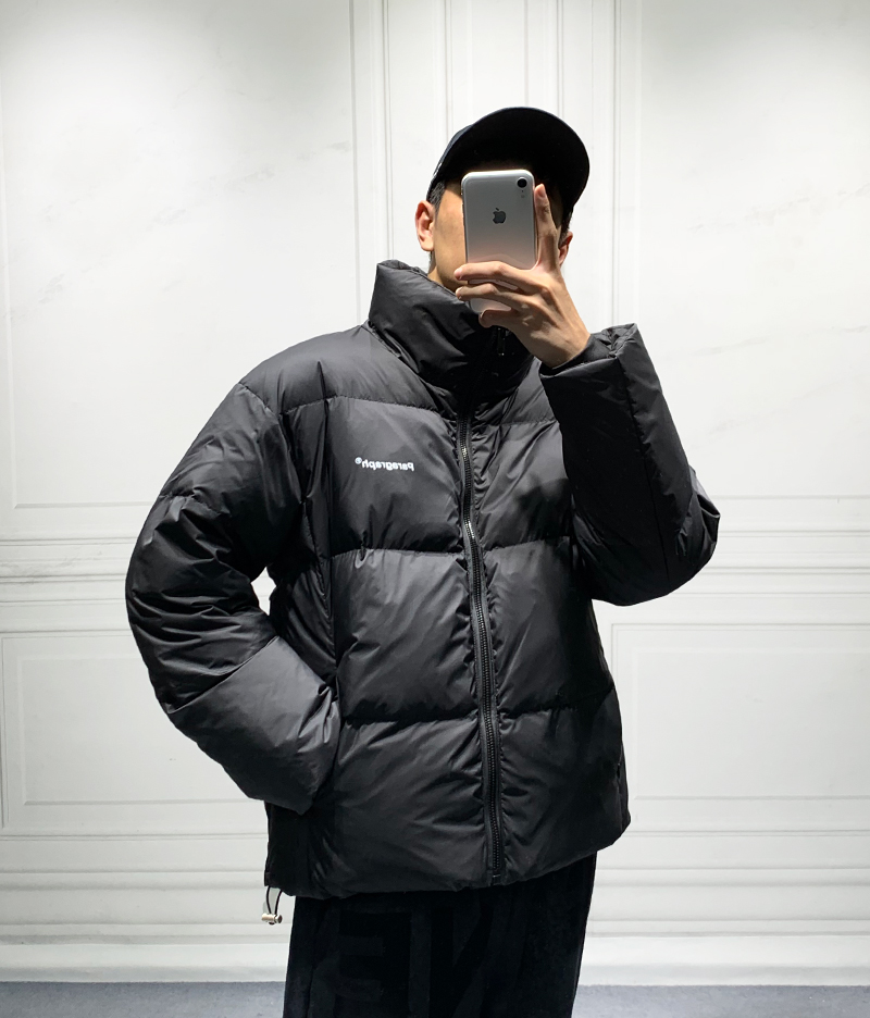 new lake男士羽绒服 new lake羽绒服男短款宽松潮牌加厚情侣面包服