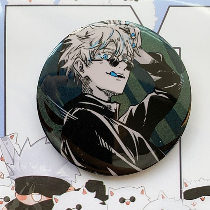 咒术回战同人系列周边五条悟七海建人狗卷棘虎杖悠二动漫透卡五条悟