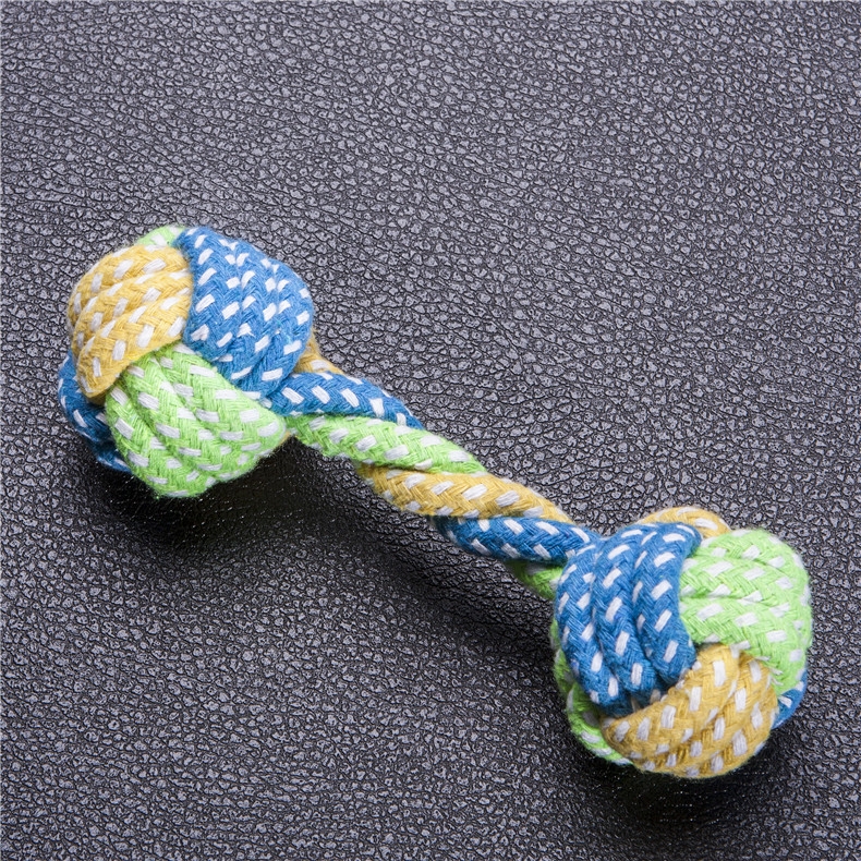 绳结编织宠物狗狗玩具耐咬磨牙武速达绳球狗咬绳金毛萨摩耶哈士奇大型