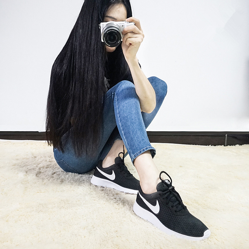 耐克nike女鞋2019新款roshe run运动鞋休闲透气减震舒适跑步鞋812655