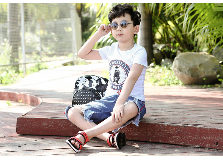 56沙滩7童8男孩9防滑3凉鞋10小孩子11小学生12岁15