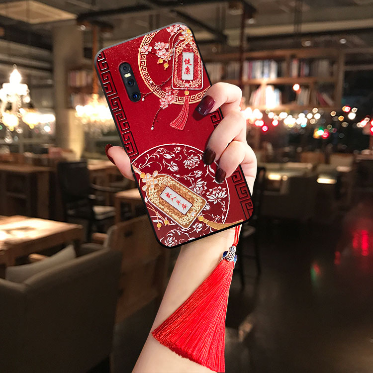 远古纪元vivo x27pro手机壳x23新年个性iqoo古风nex流苏z3网红z5女款