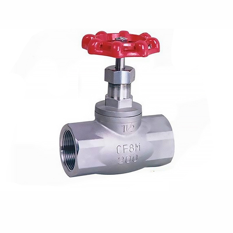 超级新品 304不锈钢丝口截止阀法耐高温丝扣截止阀_内螺纹不锈钢截止