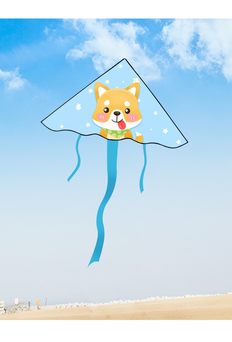 萌柯潍坊卡通创意风筝微风易飞闪电客专用大人小儿童手持网红2021年