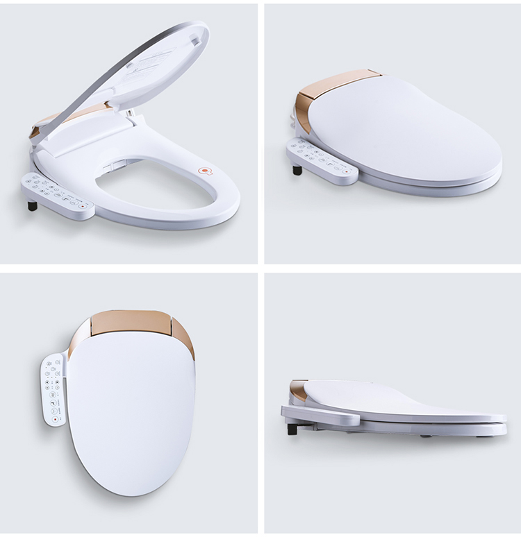 九牧王智能马桶盖全自动家用洗屁加热圈洁身器电动通用坐便盖板