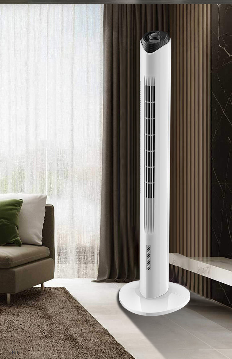 电风扇落地式家用台式空调扇静音无叶电扇立式塔扇节能制冷r0