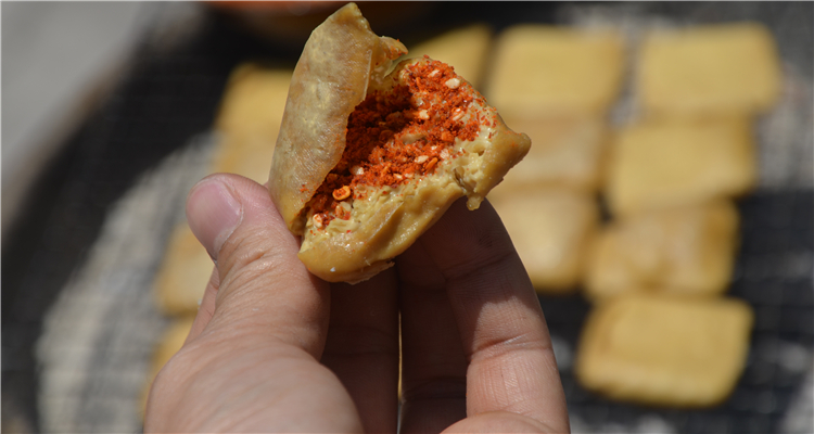 贵州特产毕节大方手撕豆腐贵阳特色各地方美食麻辣豆干小吃臭豆干