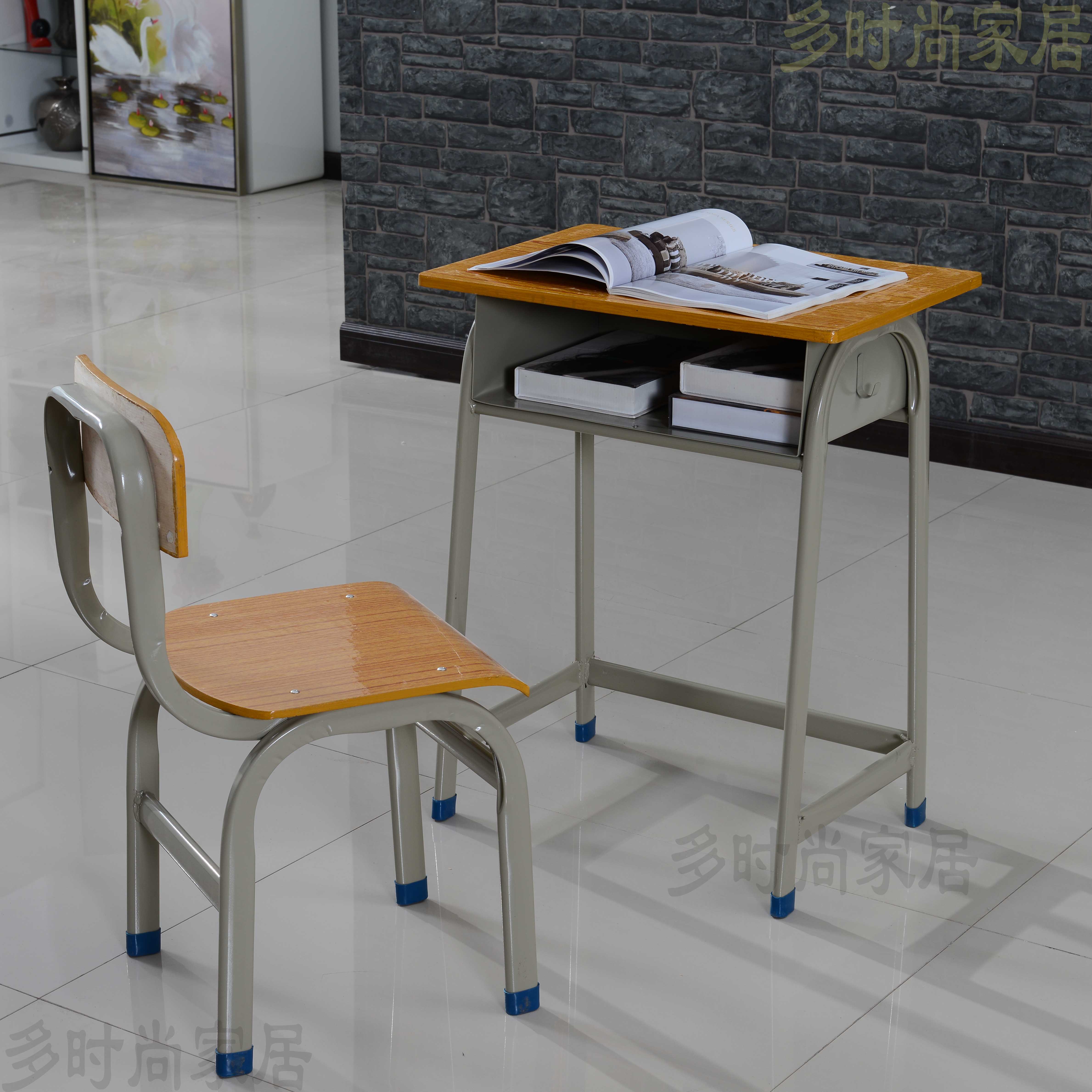 寻木匠学校培训课桌桌椅书桌套起教学培训专用免安装高中及以上专用