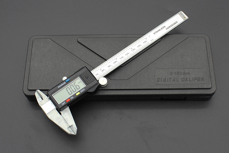 jing ping不锈钢游标卡尺油标高精度电子数字数显表小卡尺0-150-200mm